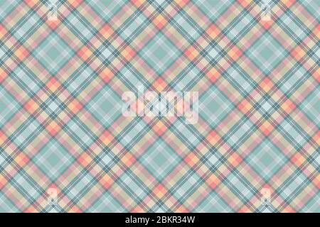 Tartan scotland seamless plaid pattern vector. Retro background fabric. Vintage check color square geometric texture for textile print, wrapping paper Stock Vector