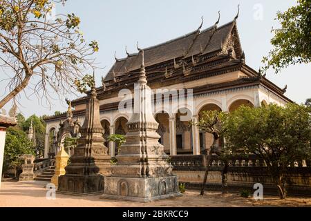 Cambodia, Siem Reap, Wat Bo temple Stock Photo