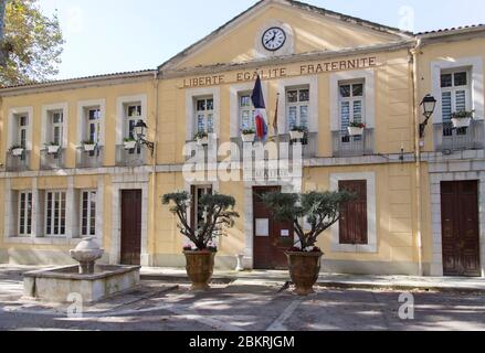 France, Var, Le Revest les eaux, the village Stock Photo