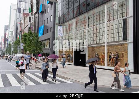 Chanel Flagship Store, Ginza, Tokyo (Peter Marino Arch.). …