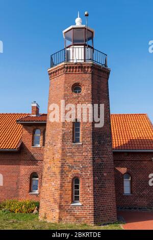 Lithuania (Baltic States), Klaipeda County, Curonian Spit National Park, Cape Vente Lighthouse Stock Photo