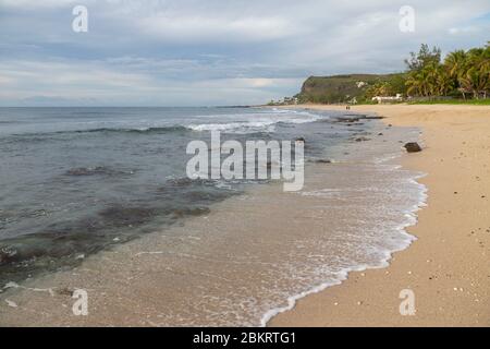 Boucan Canot Beach At Reunion Island Africa Stock Photo Alamy