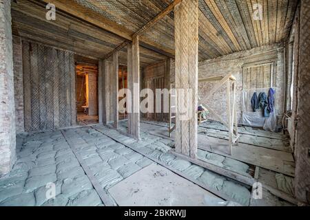 Construction site House or apartment is under construction, remodeling, renovation, restoration Stock Photo
