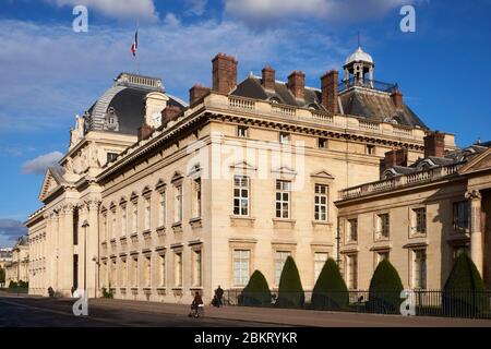 France, Paris, France, Paris (75), area listed as World Heritage by UNESCO, the Military School