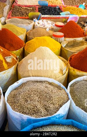 Morocco, Souss-Massa region, Taroudant, souk in the medina Stock Photo