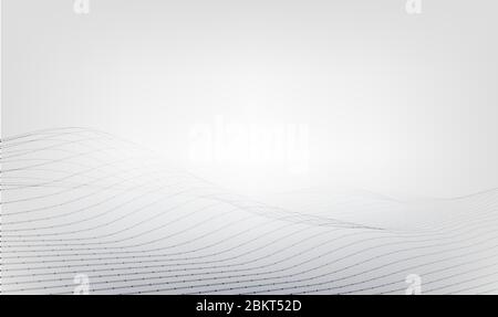 Gray tone color and white color background, abstract art, illustration Stock Vector