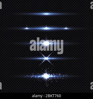 Abstract light beam effect of futuristic element artwork background. Decorate for ad, poster, 3d, design. illustration vector eps10 Stock Vector