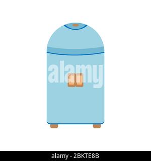 Humidifier. Aromatherapy for the home and a modern, useful air purifier. Vector colorful illustration in cartoon style flat Stock Vector
