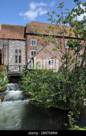 The Bishops Mill, The Maltings, Salisbury, Wiltshire Stock Photo