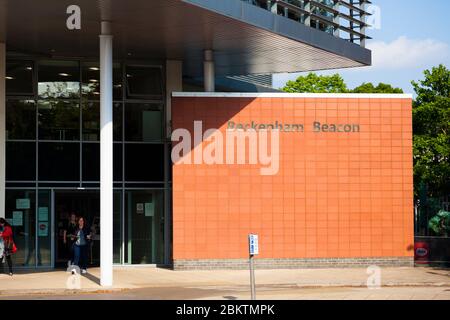 Beckenham Beacon, local urgent care hospital, developed on site of old cottage hospital, Beckenham, London, UK Stock Photo