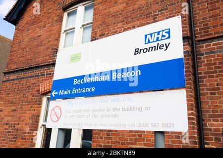 Beckenham Beacon, local urgent care hospital, developed on site of old cottage hospital, Beckenham, London, UK Stock Photo