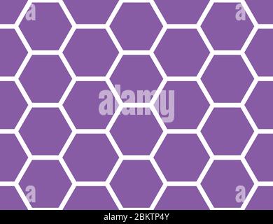 Seamless geometric pattern, texture or background vector in purple and white colors. Stock Vector