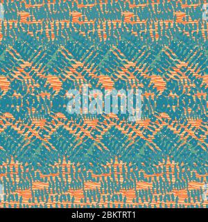 textured ethnic seamless vector pattern Stock Vector