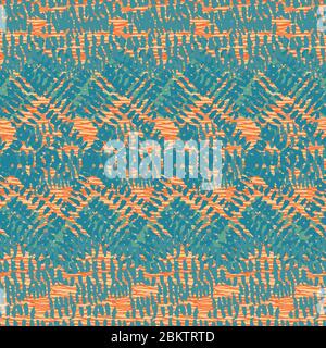 textured ethnic seamless vector pattern Stock Vector