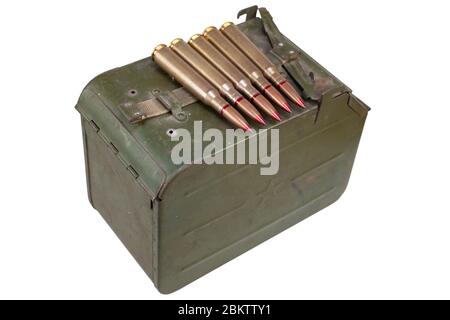 The 12.7×108mm cartridge for a 12.7 mm heavy machine gun DShK and anti ...