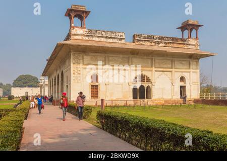 Rang Mahal Red Fort Delhi India interior built by Shah Jahan 1639-48 ...