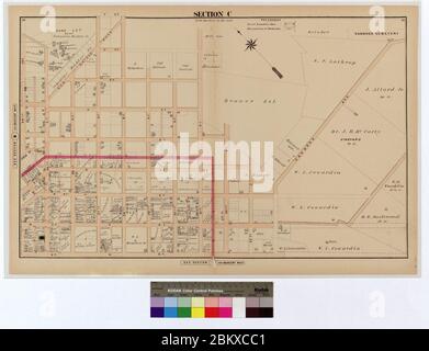 Illustrated atlas of the city of Richmond, Va. Stock Photo