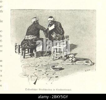 Image taken from page 29 of 'Pilgerritt. Bilder aus Palästina und Syrien ... Mit Illustrationen von R. Mainella' (11303420313). Stock Photo
