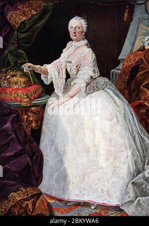 Maria Theresa, Holy Roman empress, - 19830422 PD70990 - Rechteinfo ...