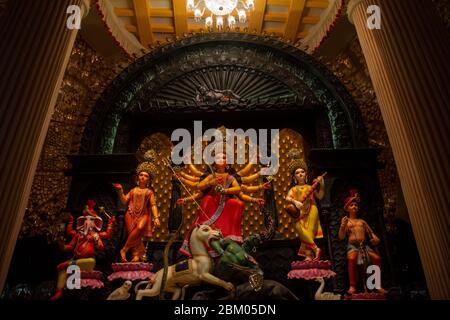 Durga Puja In South East Asia Stock Photo