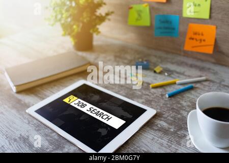 Job search, Employment, Recruitment and HR management concept Stock Photo