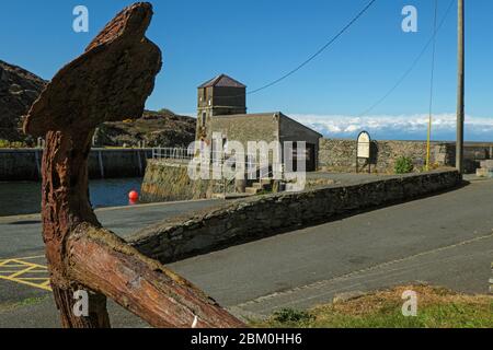 Amlwch Port. During C-10 Lock down. Stock Photo