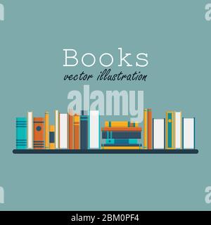 Education concept vector illustration in flat design. Stock Vector