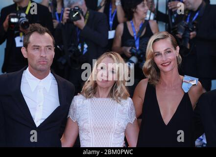 Venice, Italy. 03th September, 2016. Jude Law, Ludivine Sagnier, Cecile De France  attends the premiere of 'The Young Pope'  at the 73nd Venice Film F Stock Photo