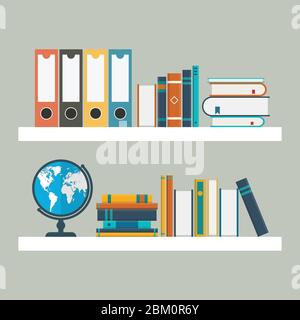 Education concept vector illustration in flat design. Stock Vector