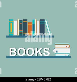 Education concept vector illustration in flat design. Stock Vector