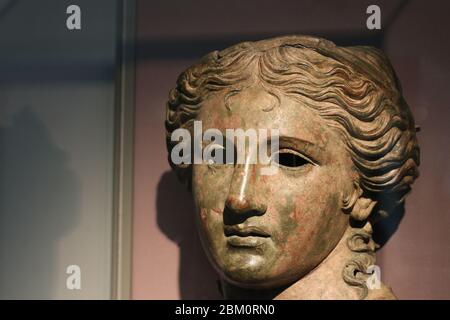 Ancient Classical Sculptures Stock Photo