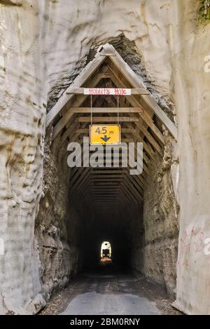 Moki Tunnel, Forgotten World Highway (SH43), Manawatu-Wanganui Region, North Island, New Zealand