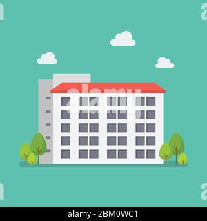 Apartment in flat style. Vector illustration Stock Vector