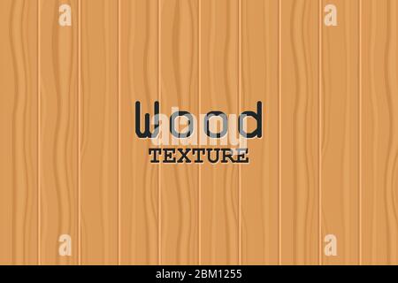 Wood texture vector illustration. Wood background design. Stock Vector