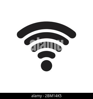 Wifi icon vector illustration isolated on white background Stock Vector