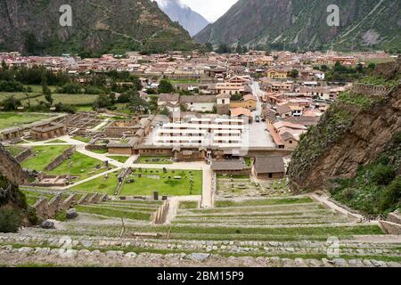 Ollantaytambo, Peru, South America Stock Photo