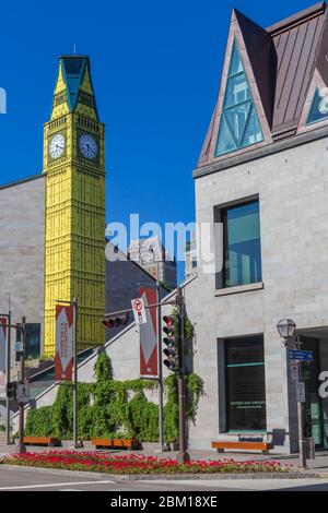 Musee civilization, 1988, Quebec City, Quebec, Canada Stock Photo