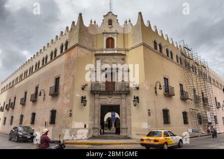 University building, 1920s, Merida, Yucatan, Mexico Stock Photo