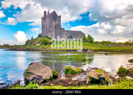 Dunguaire Castle, County Galway, Ireland Stock Photo