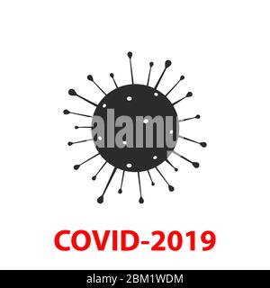 Coronavirus icon, 2019-nCov novel coronavirus concept Stock Vector