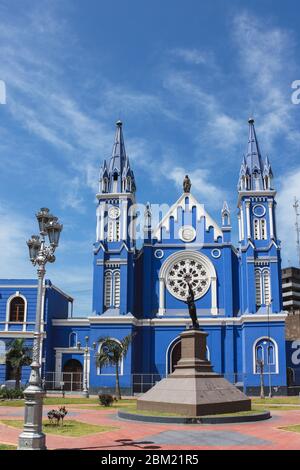 Recoleta Church in Plaza Francia in Lima, Peru Stock Photo