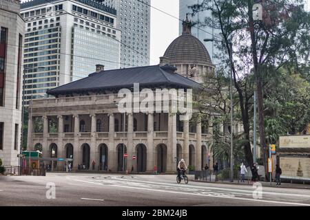 Dome of Legislative Council Building, Hong Kong, China Stock Photo