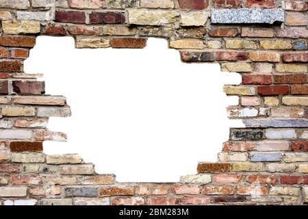 Grunge brick wall texture perfect for all of your background needs Stock Photo