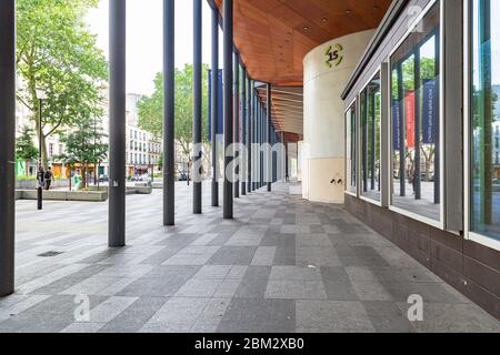 Jussieu Campus of Universite Pierre and Marie Curie, UPMC, in 5th arrondissement Stock Photo