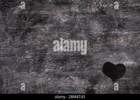 Background of dirty chalkboard. Empty school blackboard. Stock Photo