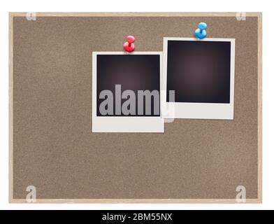Polaroid photo frames set Stock Photo