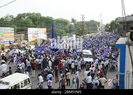 Indian Elections, Election rally, Political Party, Meeting, Group Discussions, Elections, National Conference,  India (Photo Copyright © Saji Maramon) Stock Photo