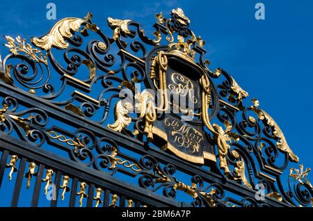 The Jubilee Gates at Regent’s Park in London. Stock Photo