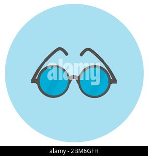 Glasses symbol vector icon design template Stock Vector Image &amp; Art - Alamy