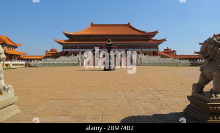 Nan Hua Temple in Bronkhorstspruit Stock Photo